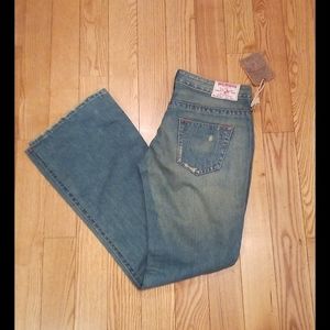 🖤🖤🖤WOMENS TRUE RELIGION 500 JEANS SIZE 32 X 34